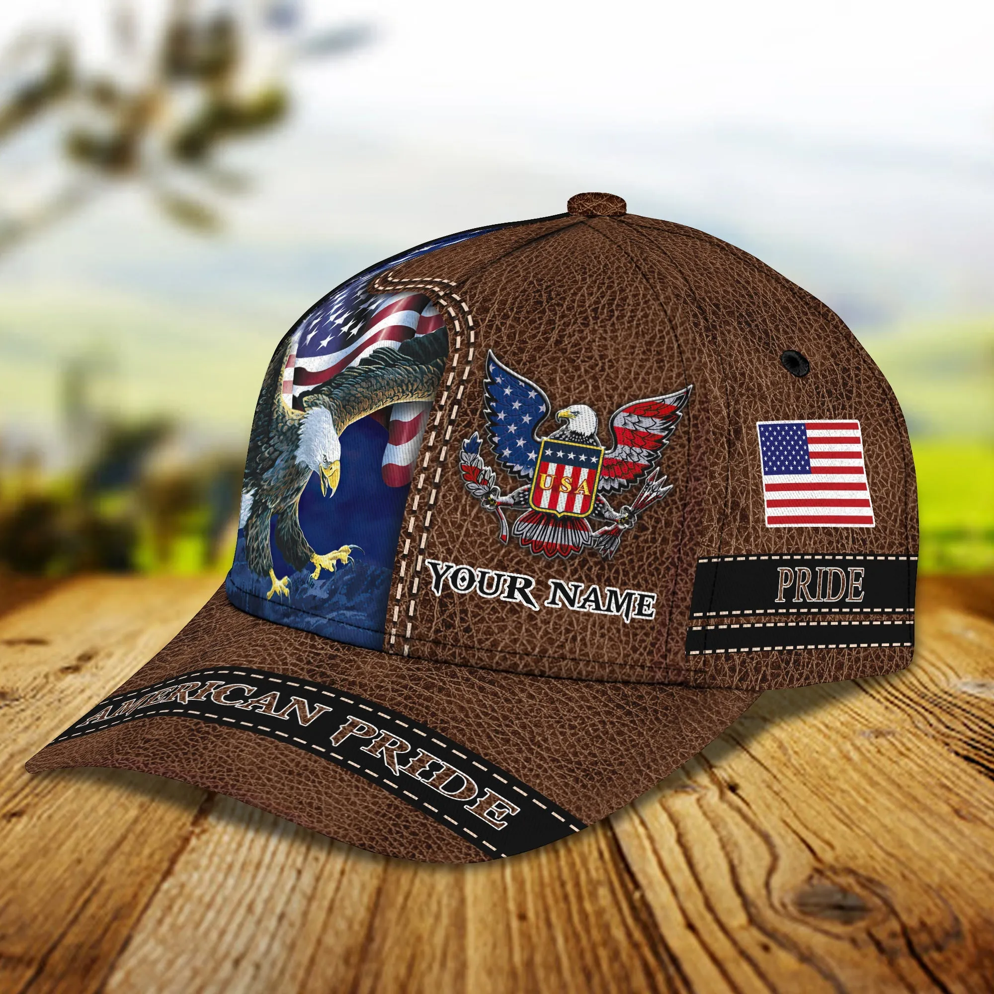 3D Classic Cap American Pride Cap 01 Namashops