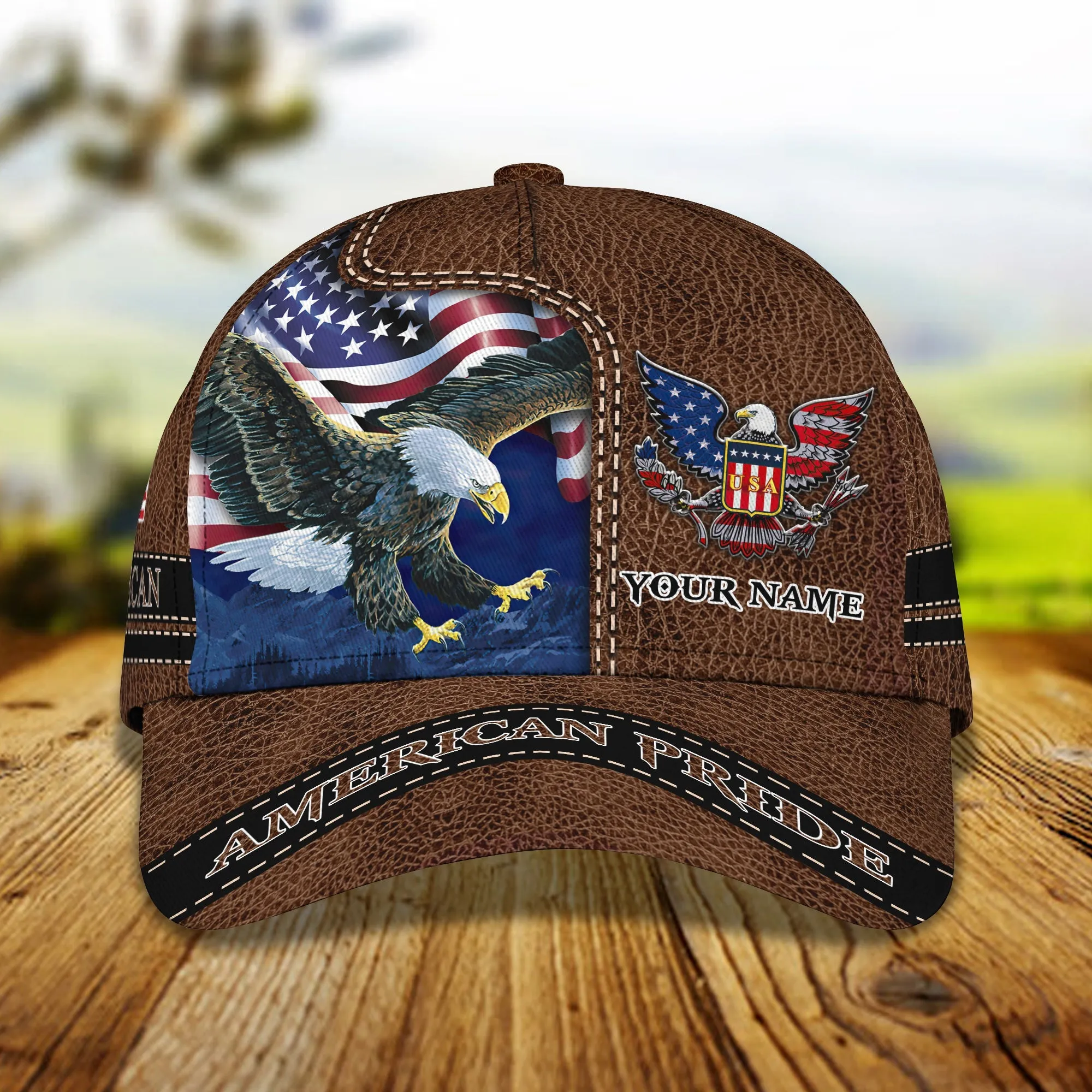 3D Classic Cap American Pride Cap 01 Namashops
