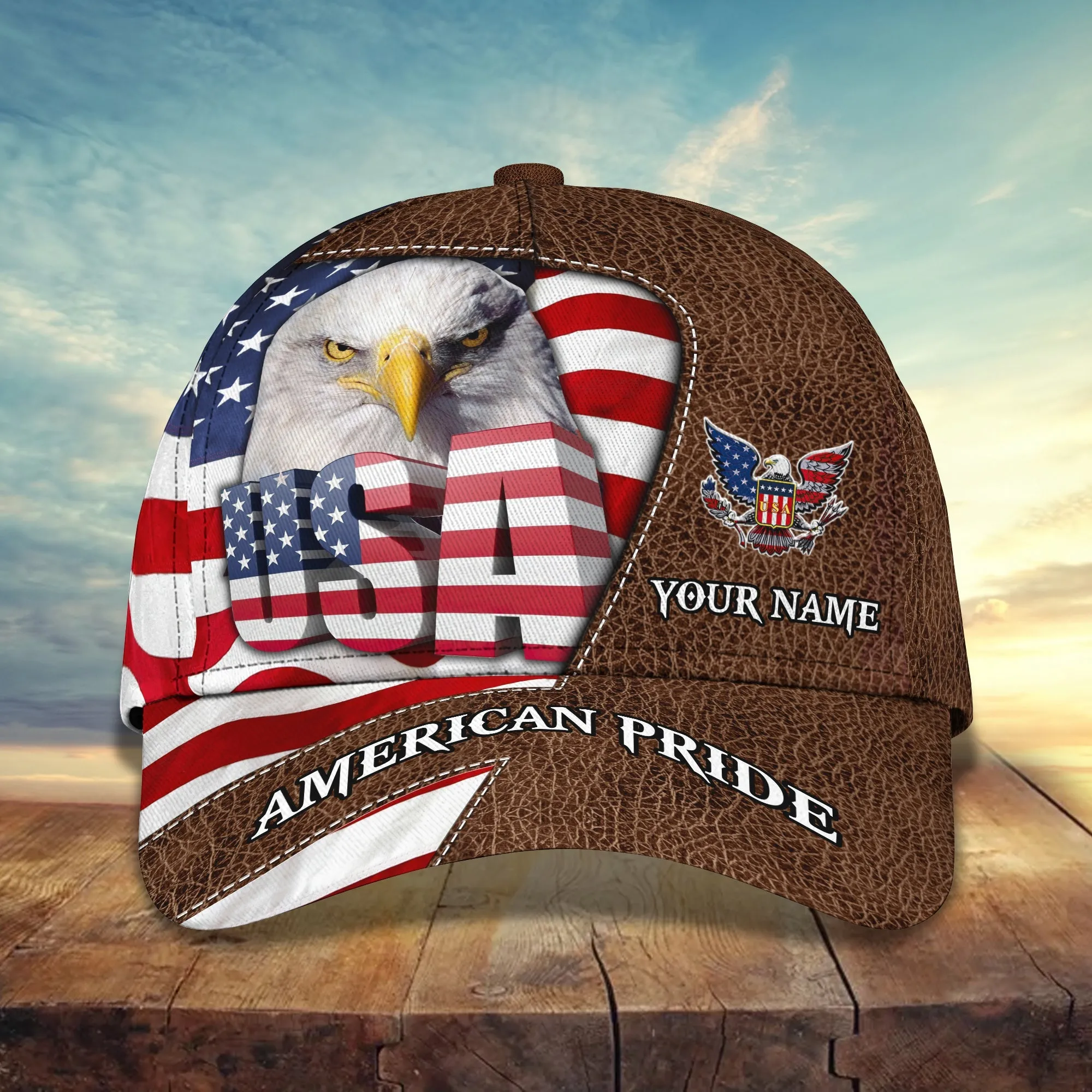 3D Classic Cap American Pride Cap 03 Namashops