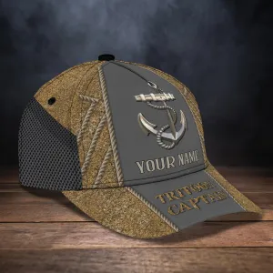3D Classic Cap Anchor Personalized Name Cap 011 Namashops
