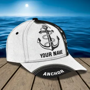 3D Classic Cap Anchor Personalized Name Cap 99 Namashops