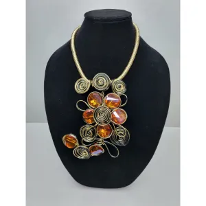 All Wired About You Statement  Necklace