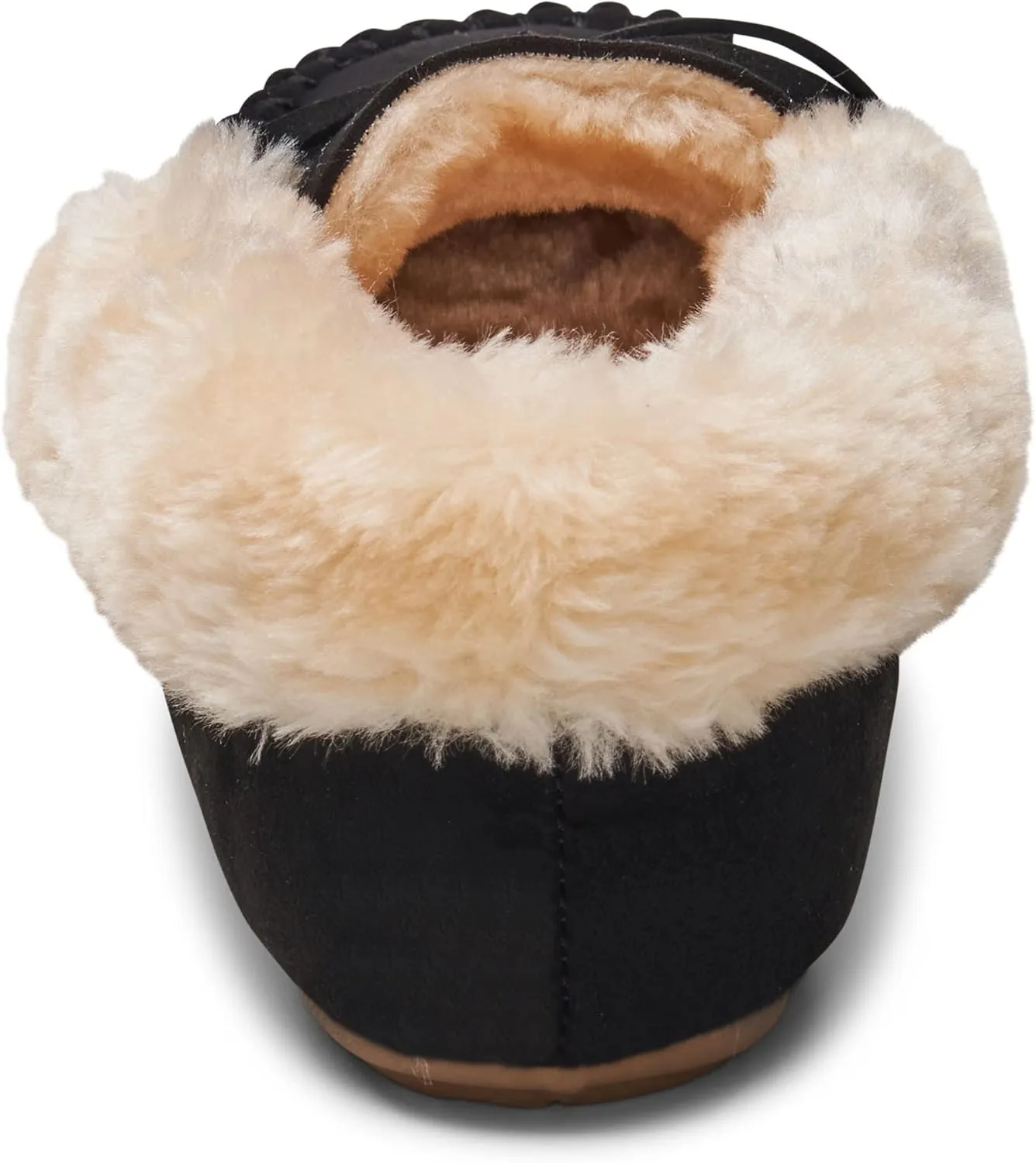 Alpine Swiss Leah Womens Moccasin Slippers | Faux Fur Lined Slip-On House Shoes | Cozy, Stylish & Durable Indoor Comfort