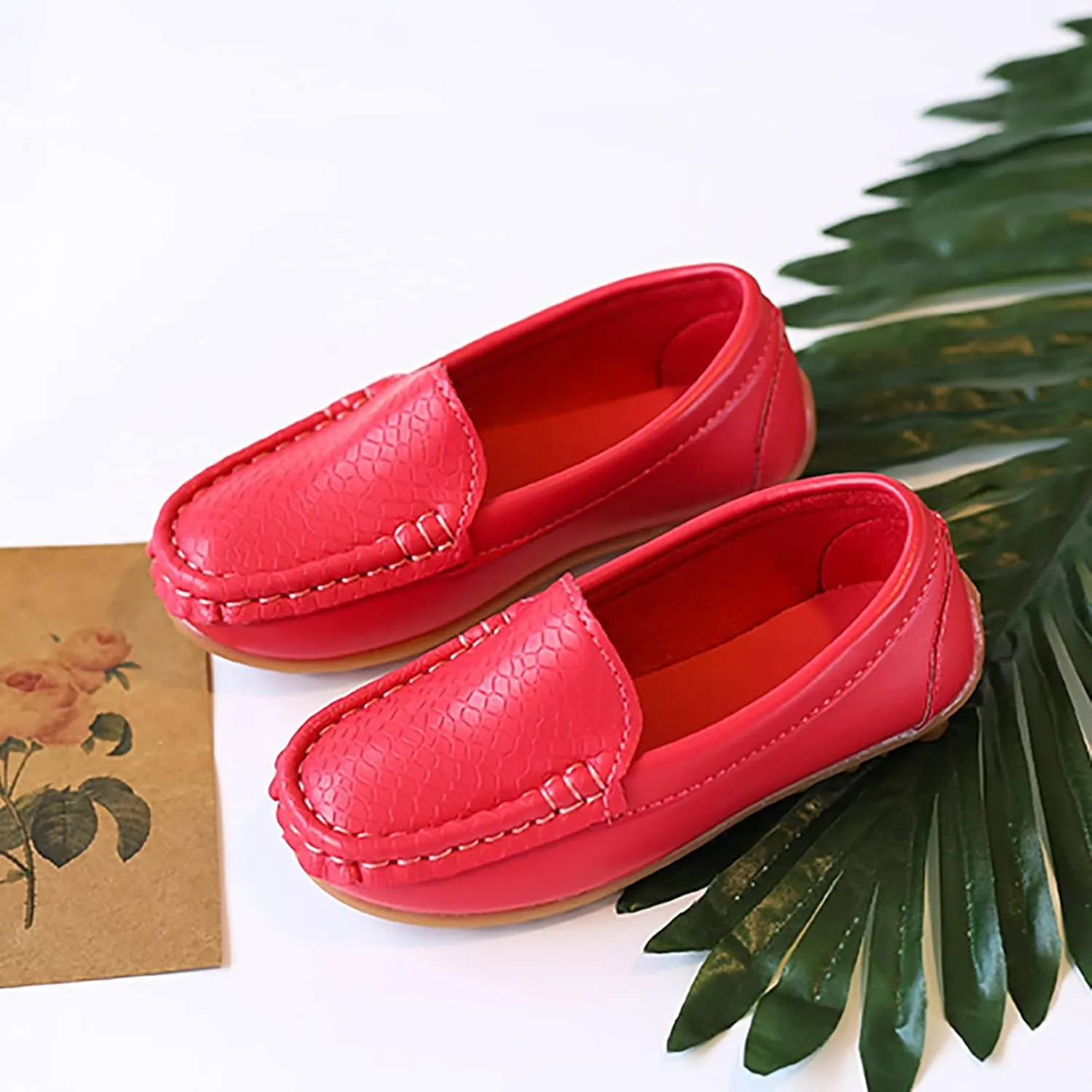 Baby Brand Shoes Toddler Little Kid Boys Girls Soft Slip On Loafers Dress Flat Shoes Boat Shoes Soccer Shoes