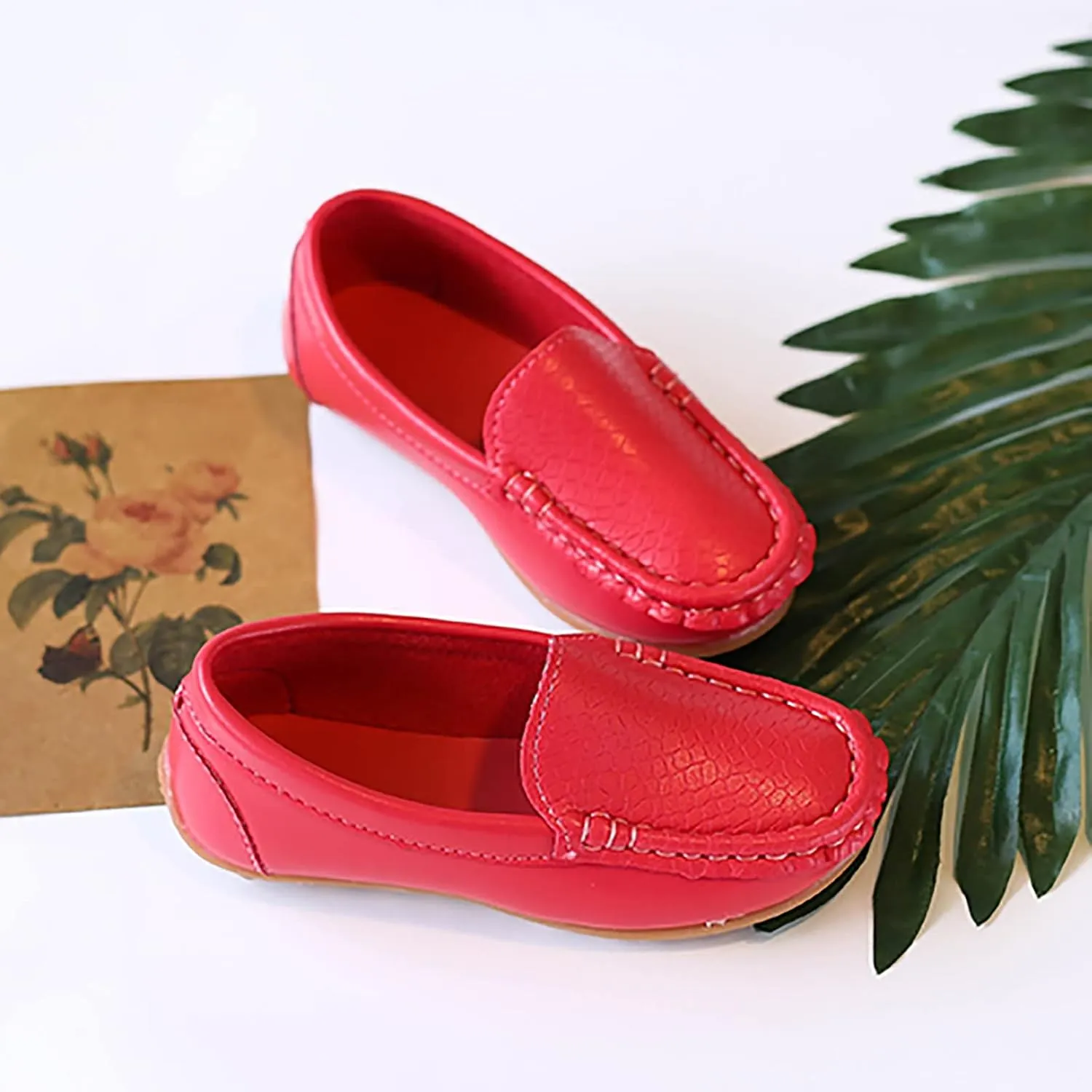 Baby Brand Shoes Toddler Little Kid Boys Girls Soft Slip On Loafers Dress Flat Shoes Boat Shoes Soccer Shoes