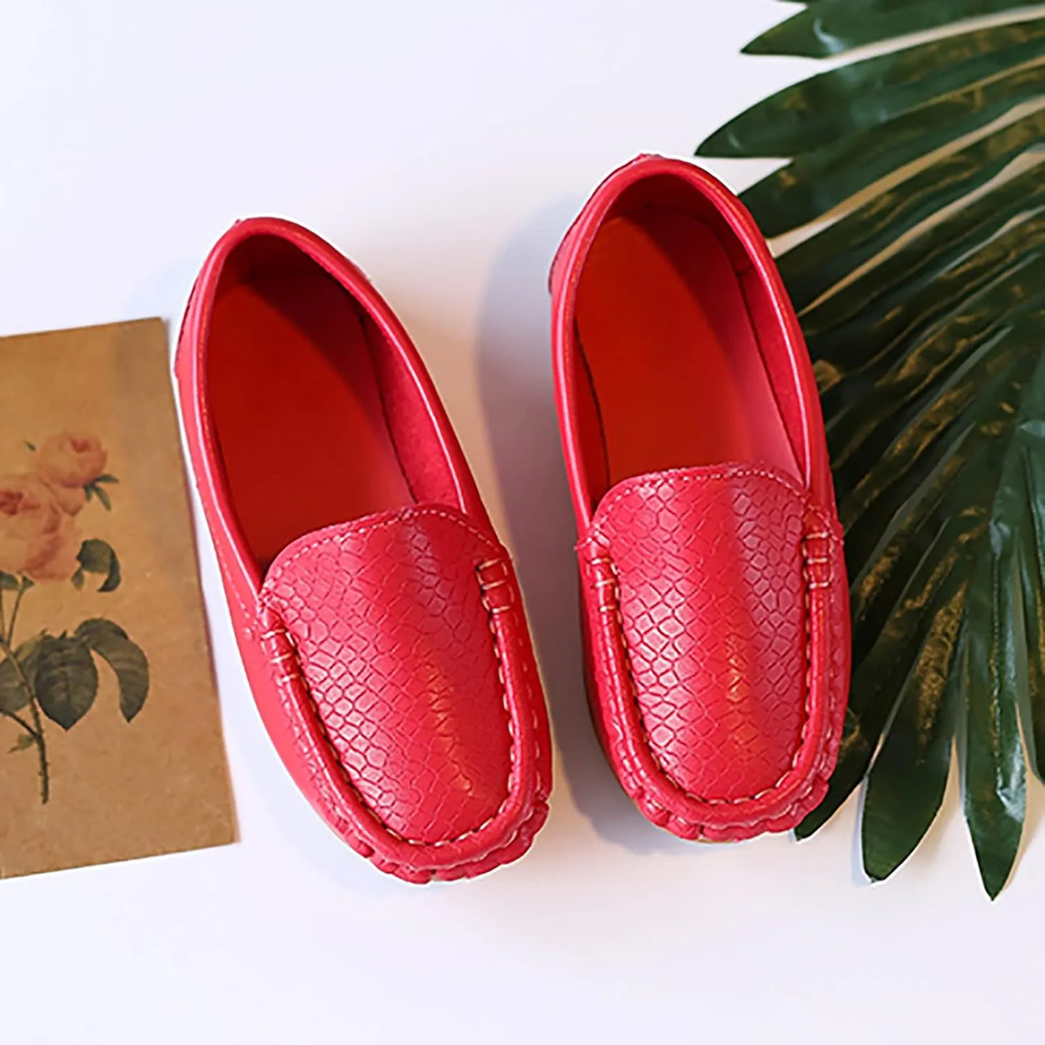 Baby Brand Shoes Toddler Little Kid Boys Girls Soft Slip On Loafers Dress Flat Shoes Boat Shoes Soccer Shoes