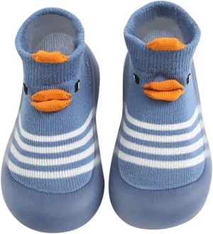 Baby Girl Shoes Autumn Children Toddler Shoes Boys and Girls Floor Sports Socks Shoes Solid Color Light and Cute B