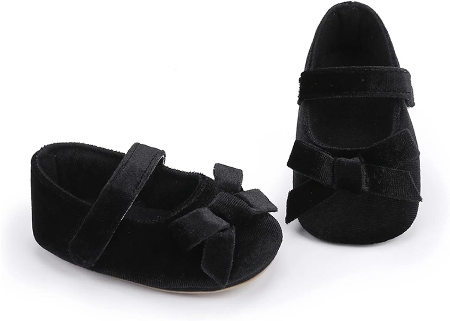 Baby Girls Princess Dress Shoes Toddler Prewalker Sneaker Soft Soled Anti-Slip First Walkers Crib Shoes Moccasins