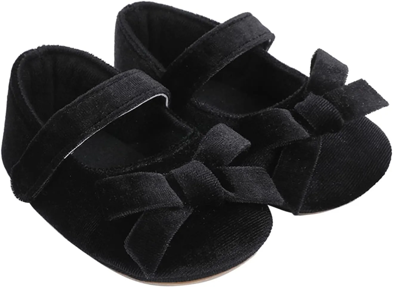 Baby Girls Princess Dress Shoes Toddler Prewalker Sneaker Soft Soled Anti-Slip First Walkers Crib Shoes Moccasins