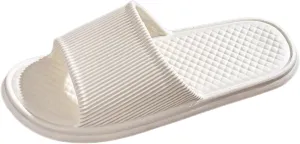 Bath Slippers Shower Shoes for Living Room Pool Beach Spa Public Showers Pillow Slippers for Women and Men