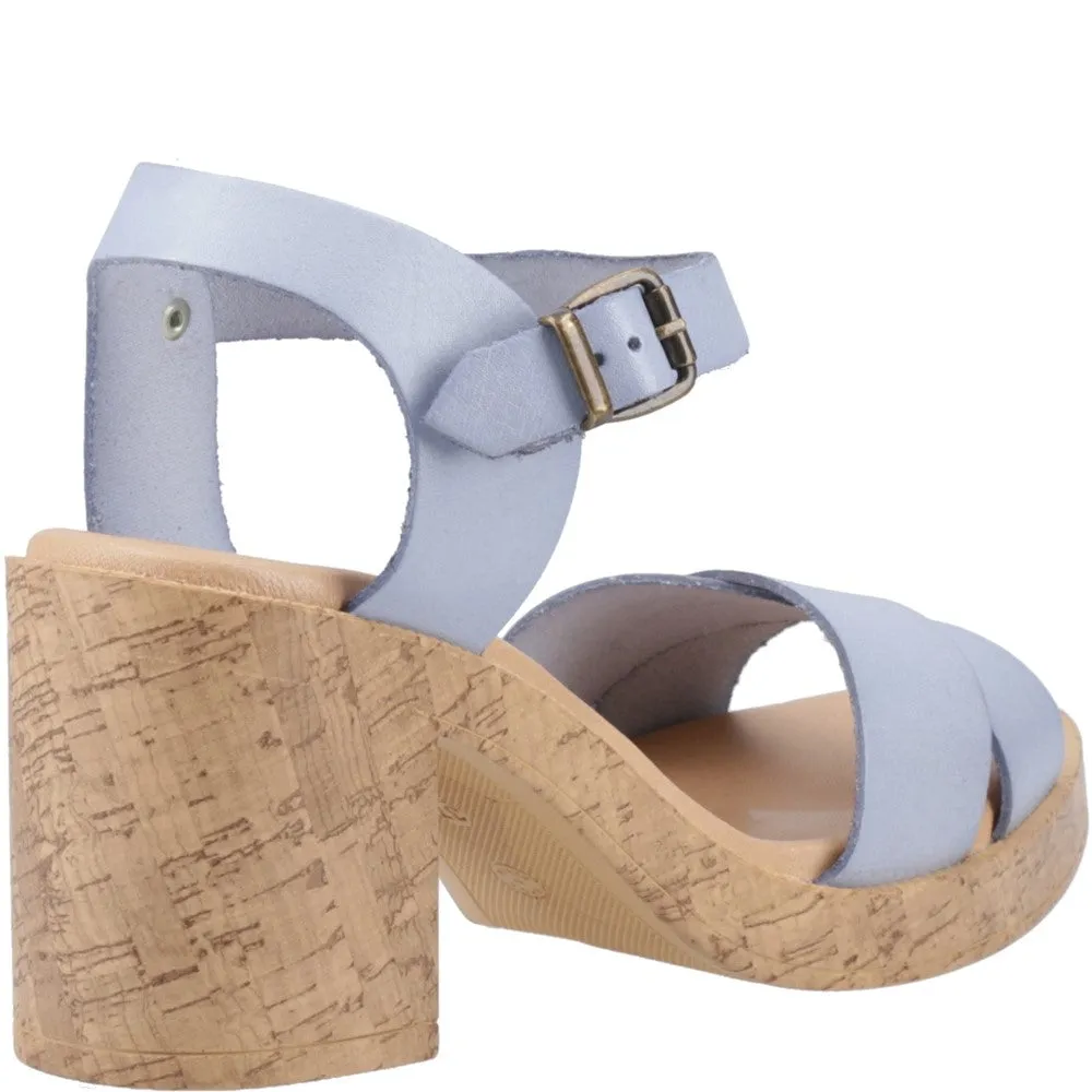 Blue Georgia Cork Sandals