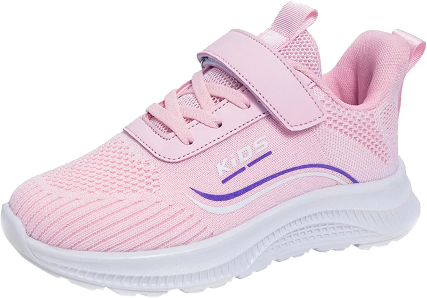 Boys Girls Mesh Sneakers Kids Unisex Lightweight Breathable Athletic Running Tennis Fitness Shoes for Toddler/Big Kids