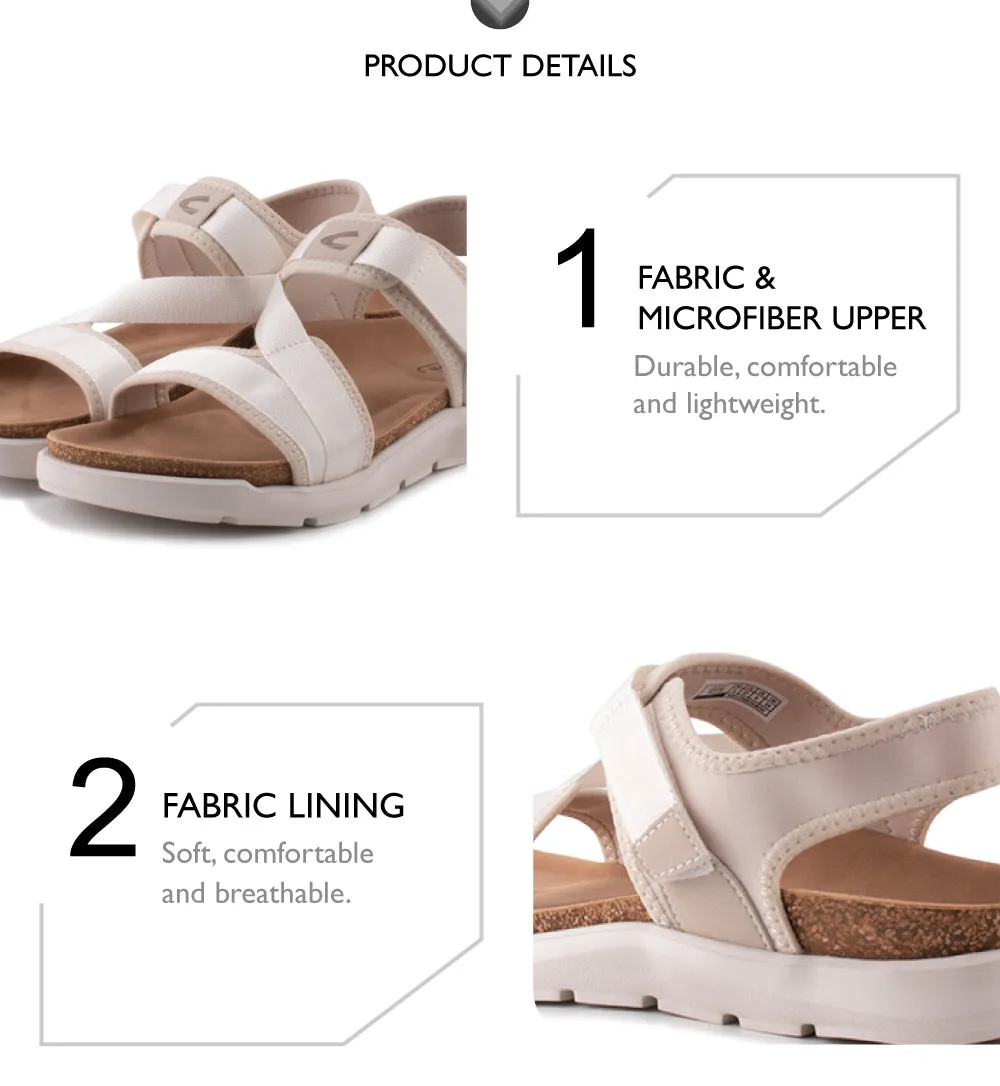 camel active Women Trinity Slingback Sandals -792301-CV02SV-52-BEIGE