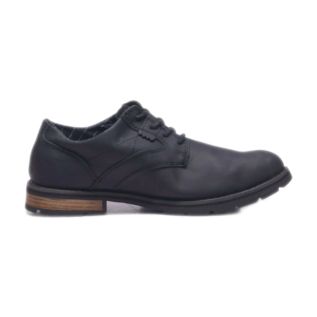 Caterpillar Mather Formal Lace Ups Leather Black Colour For Men