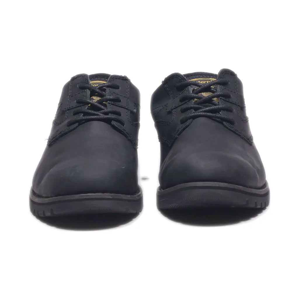 Caterpillar Mather Formal Lace Ups Leather Black Colour For Men