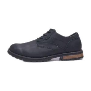 Caterpillar Mather Formal Lace Ups Leather Black Colour For Men