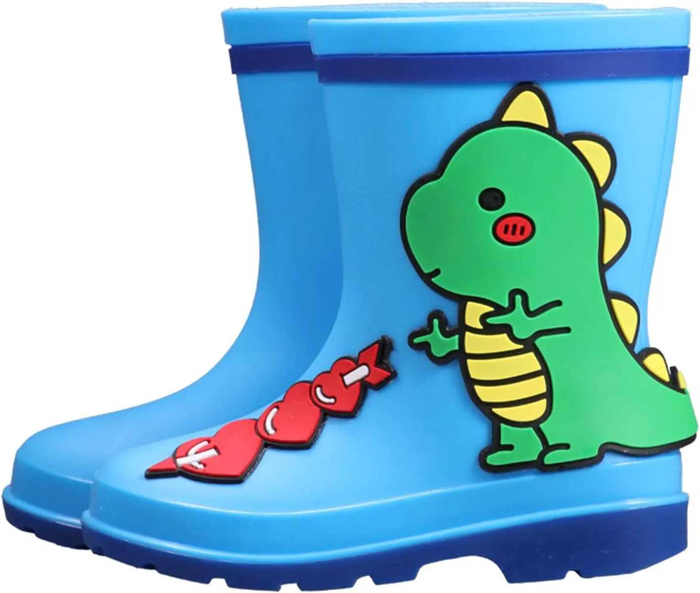 Children Infants Baby Boys Girls Cartoon Dinosaur Rain Boots Shoes Ballet Shoes for Toddler Girls