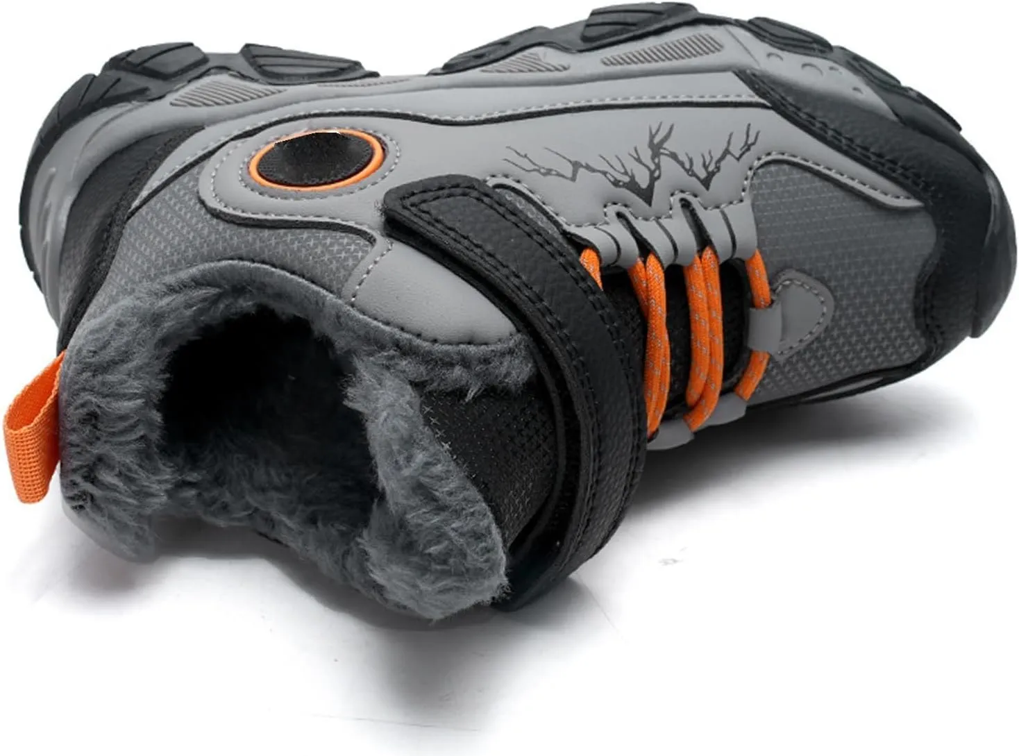 Children's Winter Shoes Outdoor Winter Warm Lined Non Slip Lightweight Winter Boots Running Shoes Toddler Shoes Girl