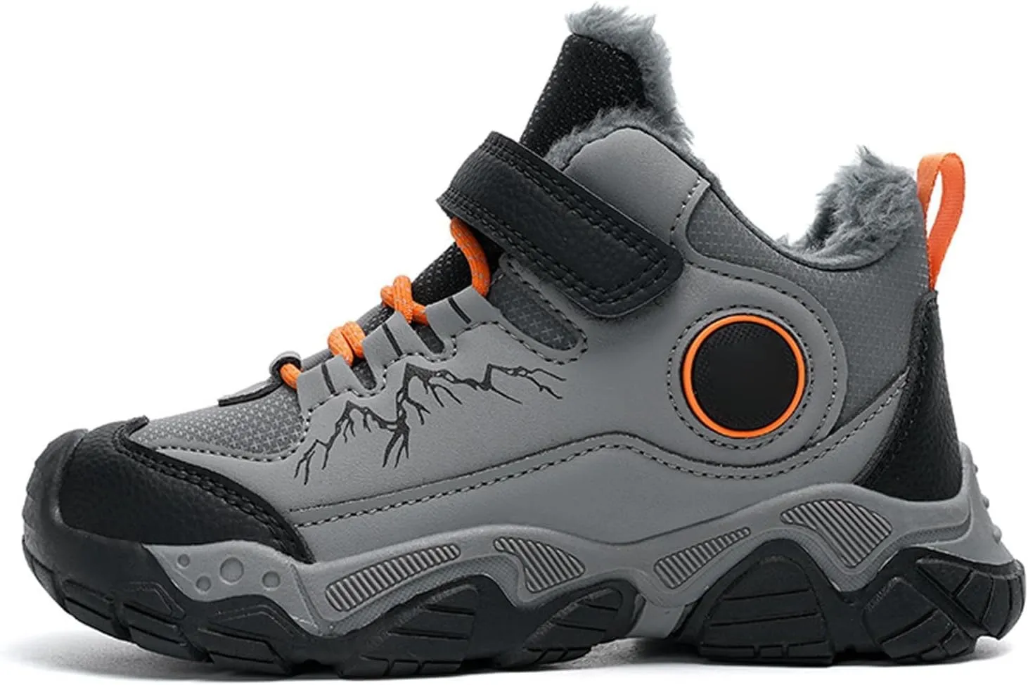 Children's Winter Shoes Outdoor Winter Warm Lined Non Slip Lightweight Winter Boots Running Shoes Toddler Shoes Girl
