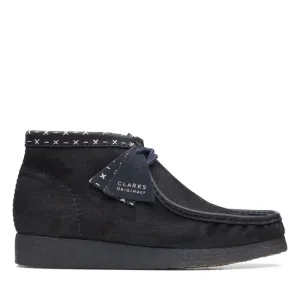 Clarks Originals Wallabee Boots Men's Denim Blue Vegan 26168811