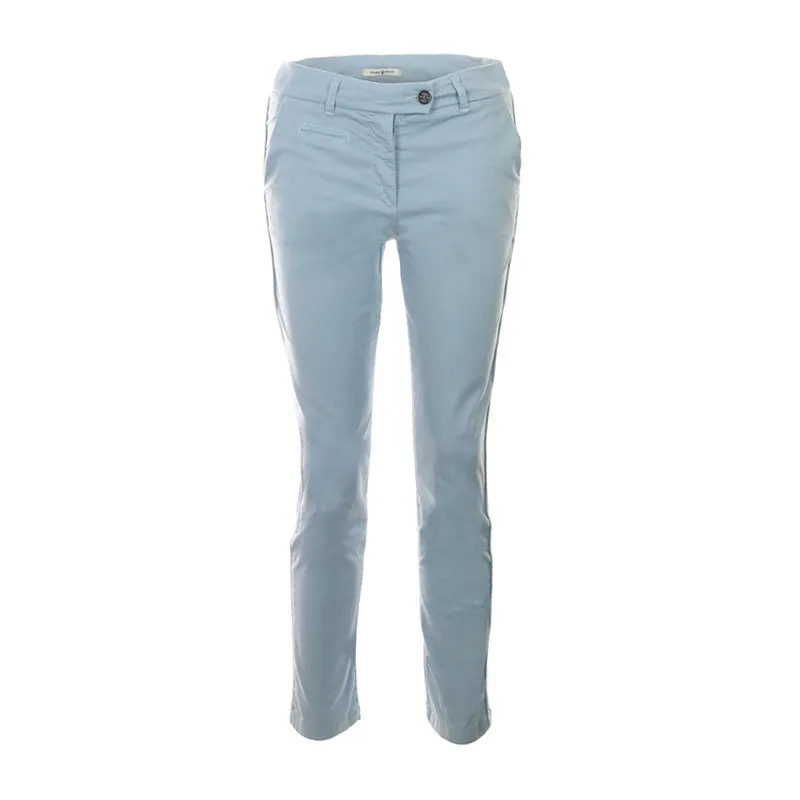Funky Staff Chelsea Trousers - Light Blue