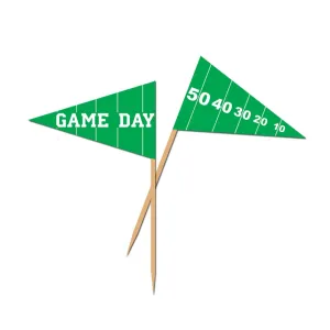 Game Day Football Party Picks (50 per Package)