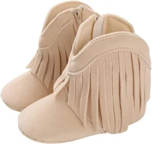 Girls Toddler Bow knot Ankle Boots Low Heel Side Zipper Cute Dress Booties Little Kid Ankle Flat Bottom Boots