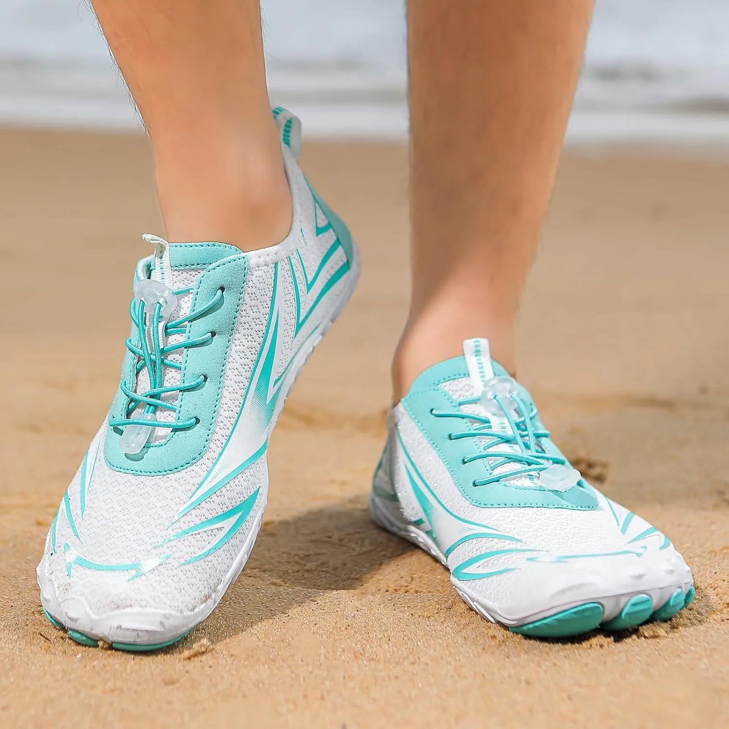 Grounding Shoes for Women Breathable Grounded Footwear Non-Slip Fashion Hiking Shoe Lightweight Hike Barefoot Shoes Athletic Hiking Water Sneakers Beach Outdoor Water Sports Shoe