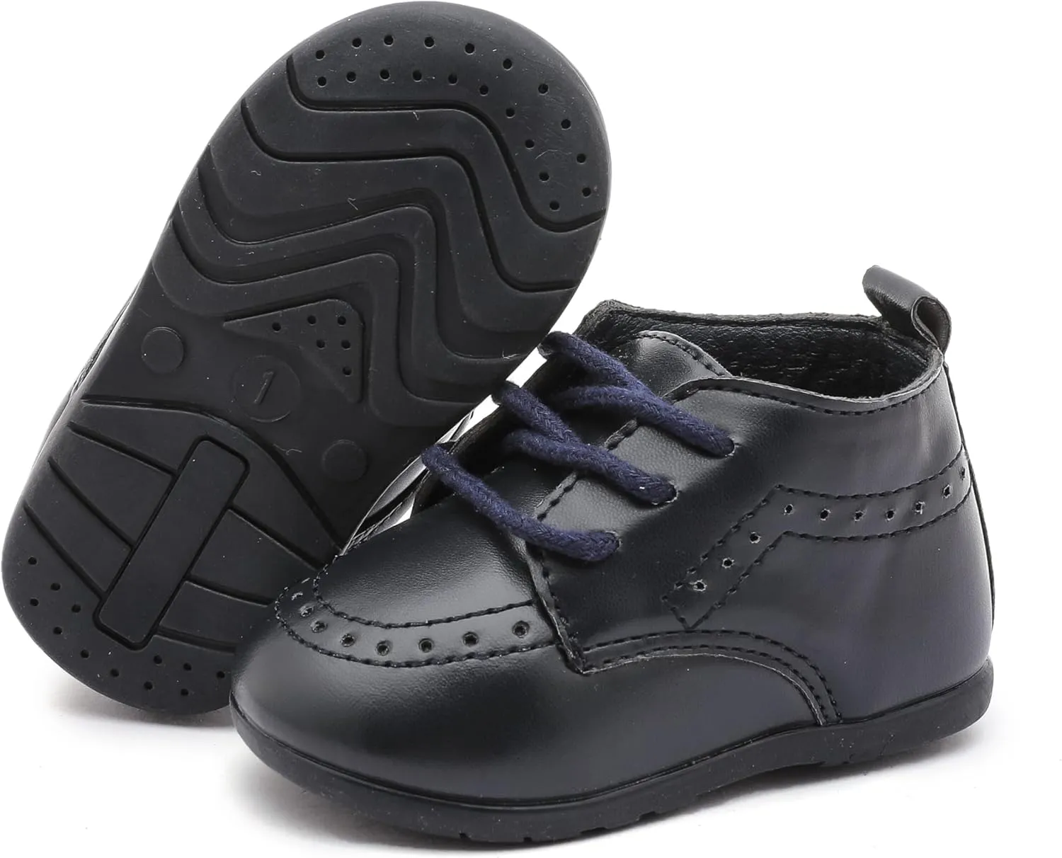 Infant Baby Boys Girls Leather Loafers Comfort Oxford Dress Wedding Shoes First Walker Outdoor Shoes Crib Shoes