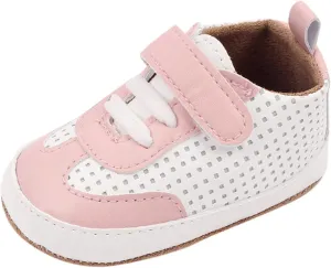 Infant Toddler Baby Boys Girls Shoes Unisex Non-Slip Breathable Soft Slip On First Walking Fashion Soft Sneakers