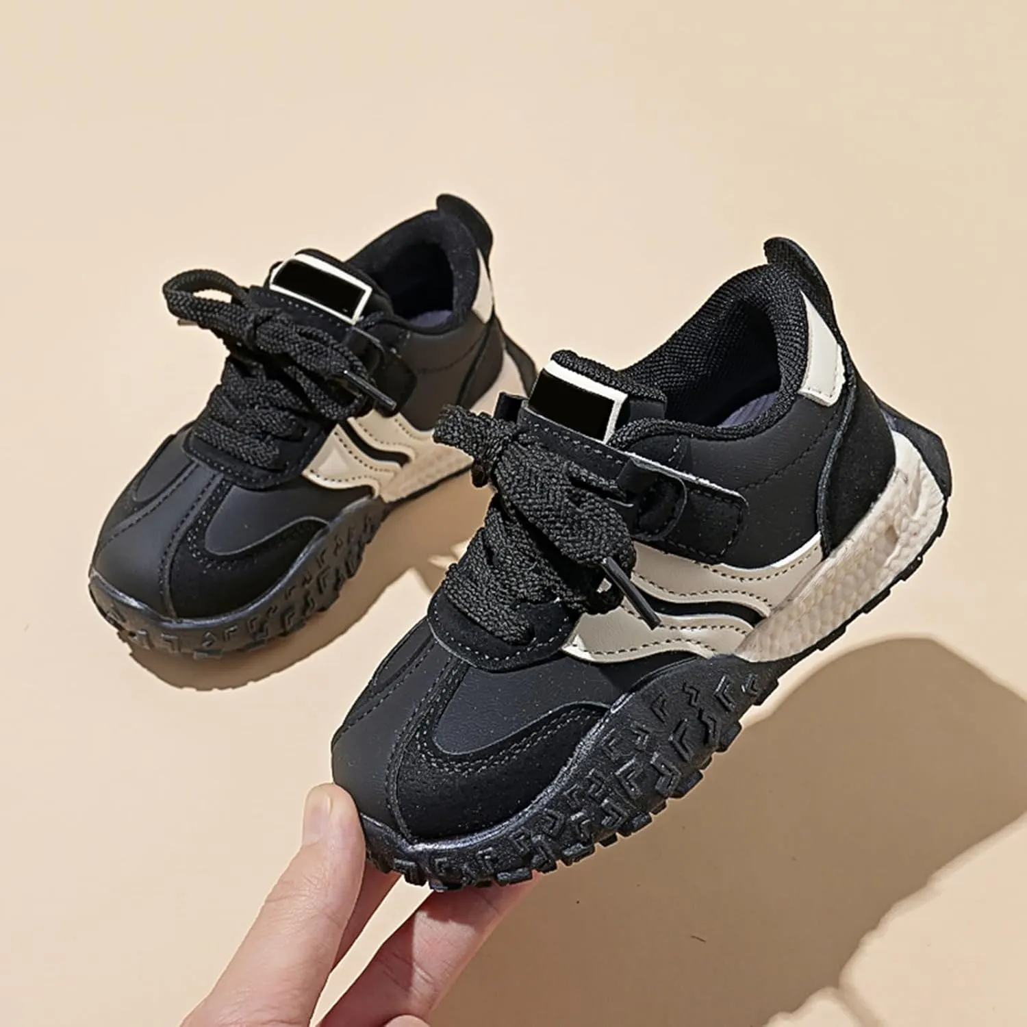 IWIHMIV Girls' Athletic Shoes Toddler Boy Tennis Shoes Boys Girls Sneakers Sports Shoes Lightweight Kids Fashion Casual Shoes