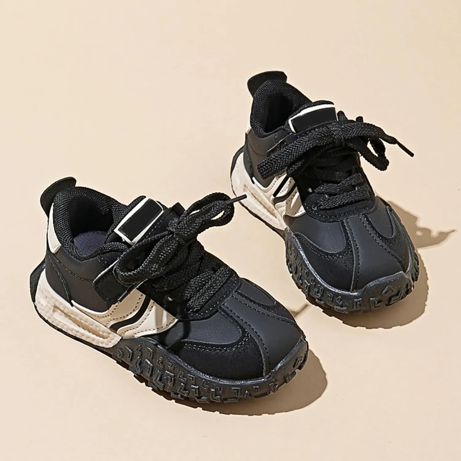 IWIHMIV Girls' Athletic Shoes Toddler Boy Tennis Shoes Boys Girls Sneakers Sports Shoes Lightweight Kids Fashion Casual Shoes