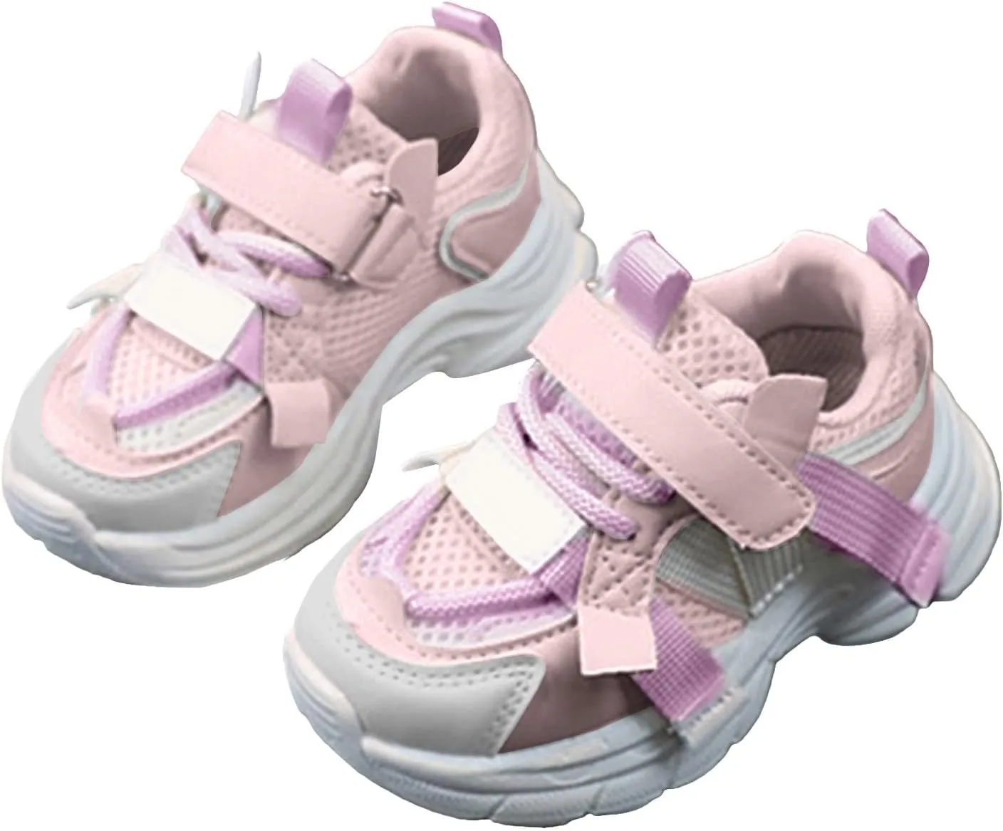 IWIHMIV Toddler Boys Sneakers Toddler Tennis Shoes Boys Slip On Sneakers Boys Girls Lightweight Athletic Running Shoes for Toddler