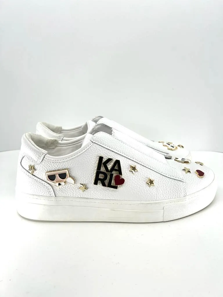 KARL LAGERFELD PARIS CAITIE SLIP-ON SNEAKERS