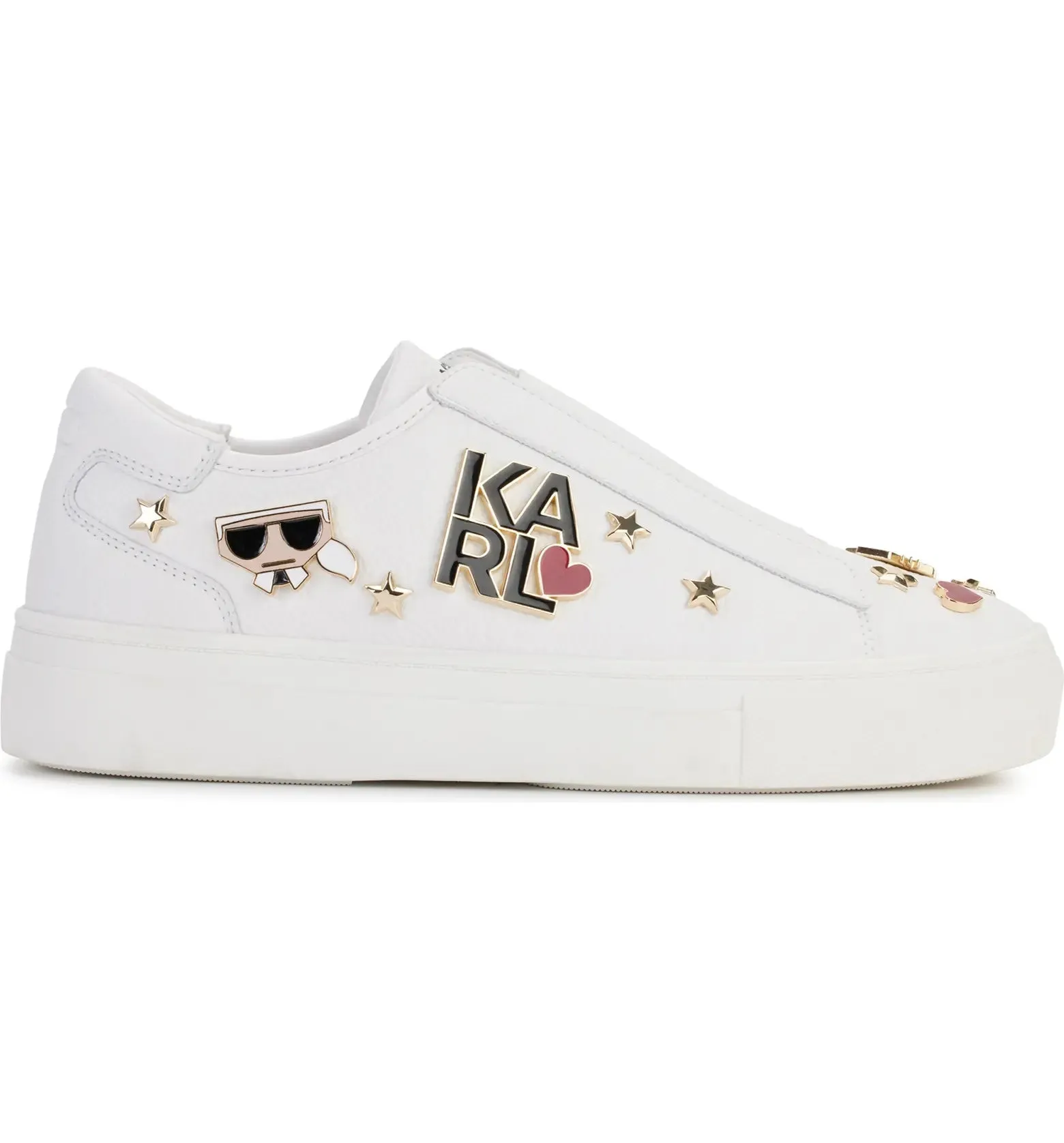 KARL LAGERFELD PARIS CAITIE SLIP-ON SNEAKERS