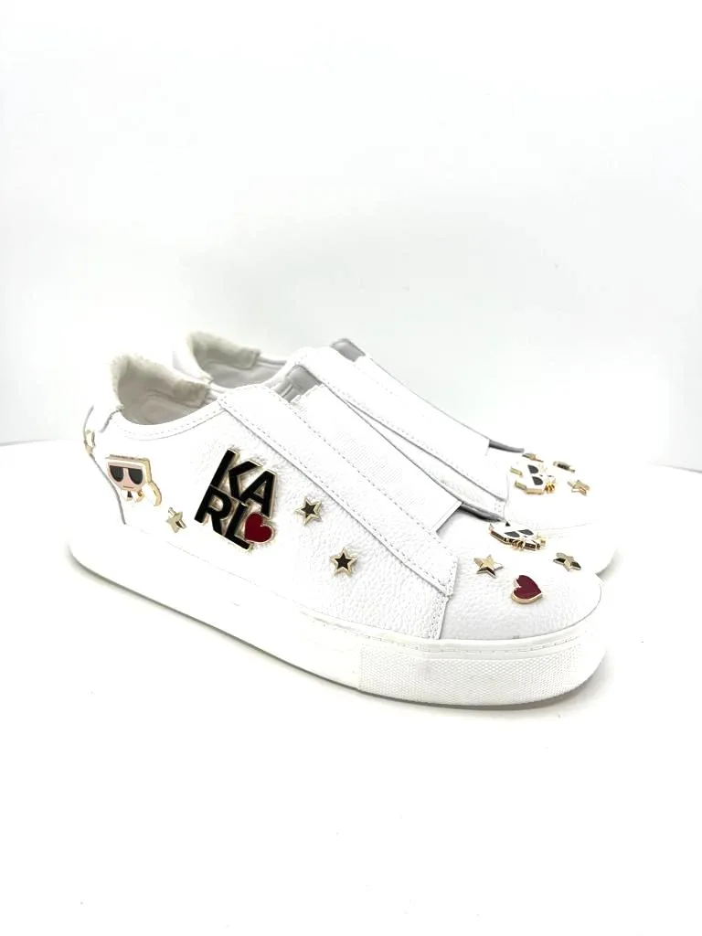 KARL LAGERFELD PARIS CAITIE SLIP-ON SNEAKERS