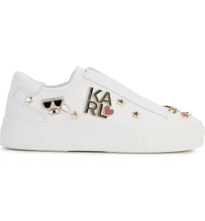 KARL LAGERFELD PARIS CAITIE SLIP-ON SNEAKERS