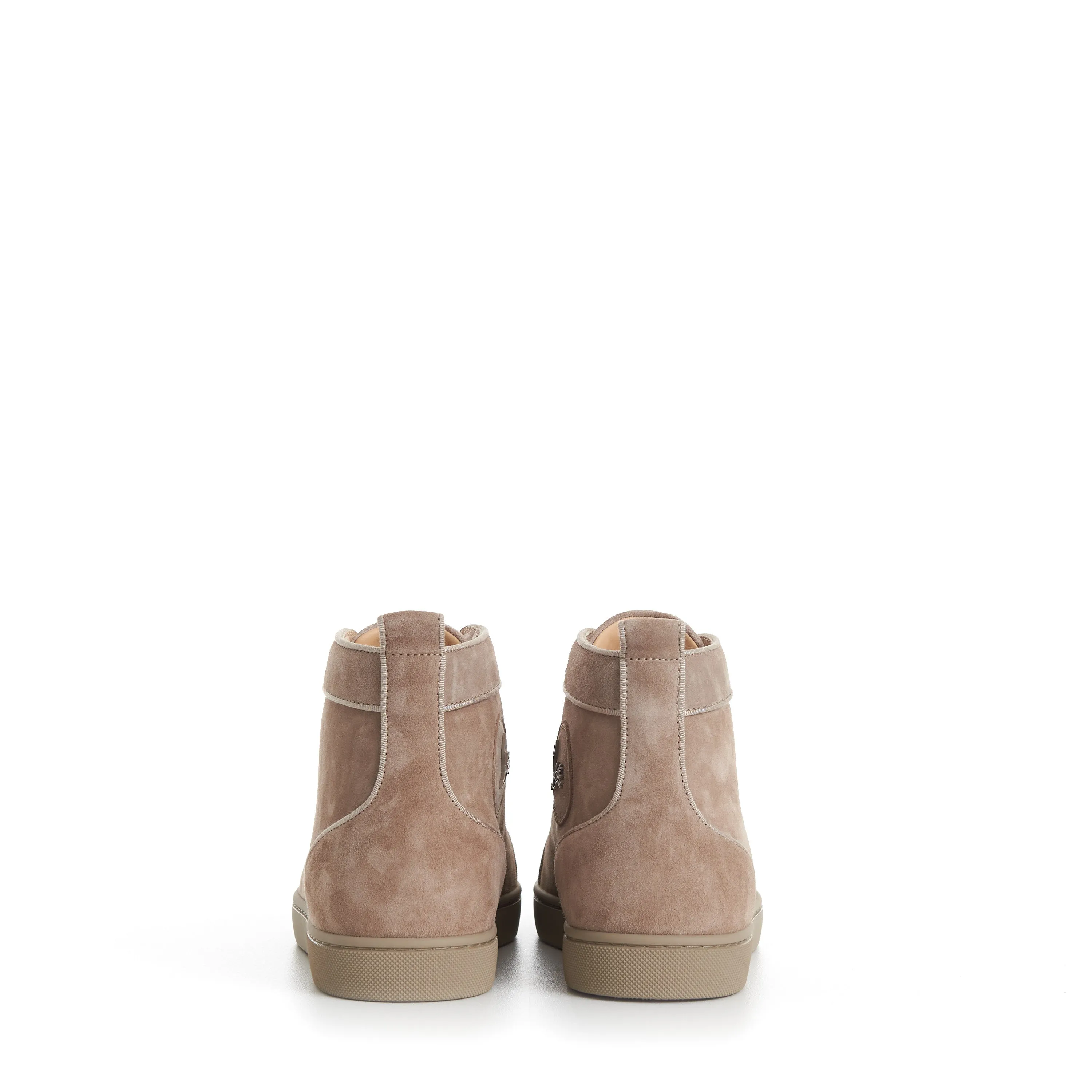 Louis High Top Sneakers - Suede, Saharienne Beige