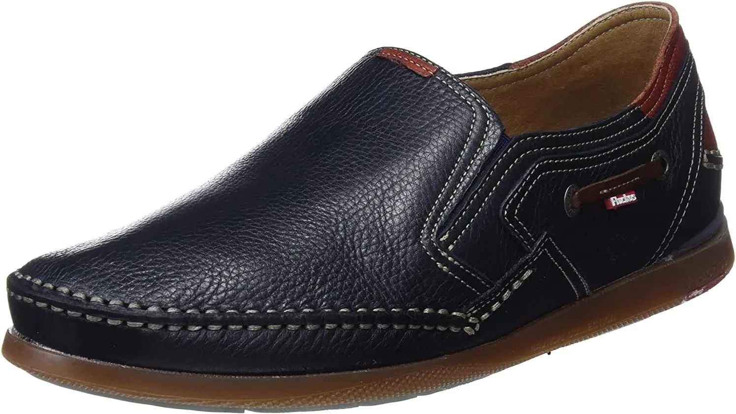 Men's Boat Shoes Nautical, Navy Blue 000, 10.5 AU