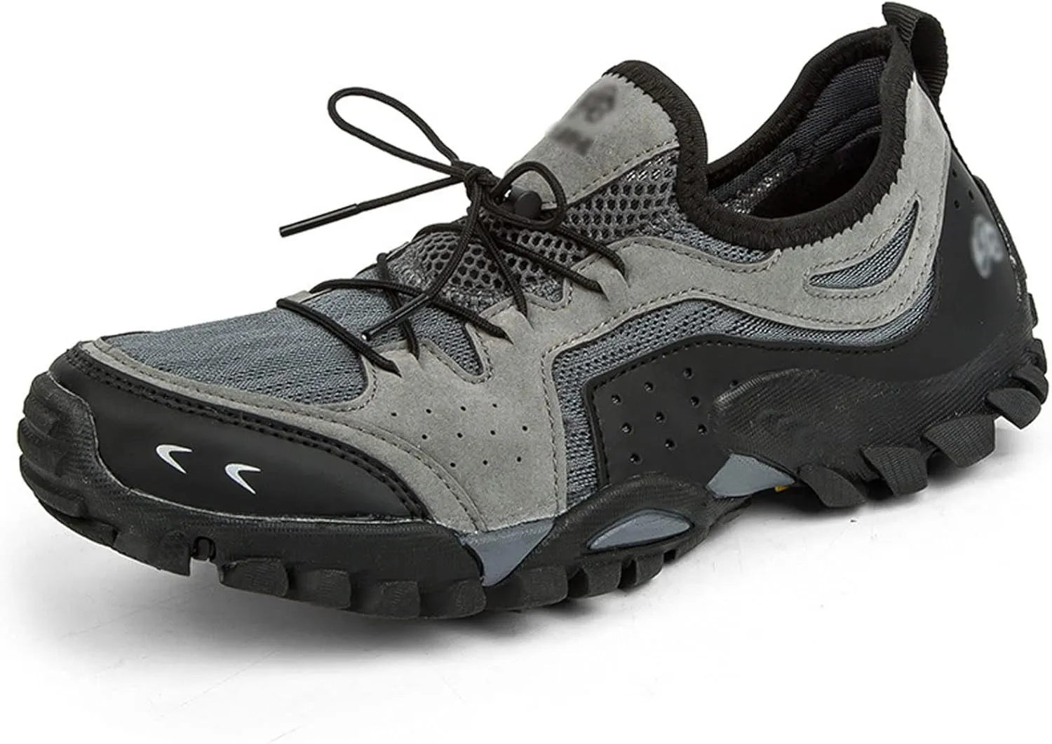 Men's Hiking Shoes, Men's Shoes, Summer, Couple, Travel, Outdoor, Climbing, Camping, Breathable, Beach, Size 36-45 (Color : Gris, Size : 8)
