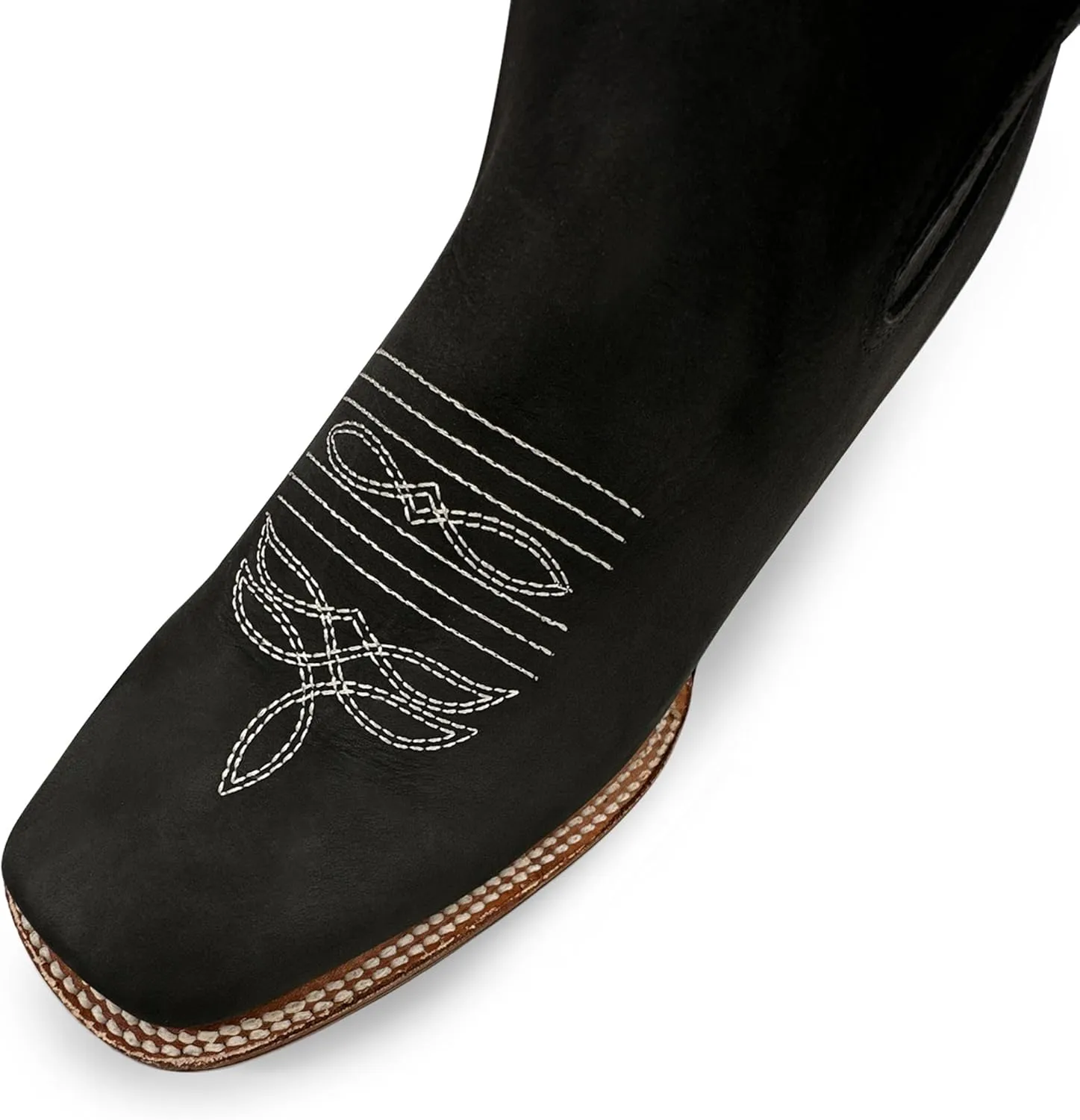 Men's Square Toe Ankle Western Boots