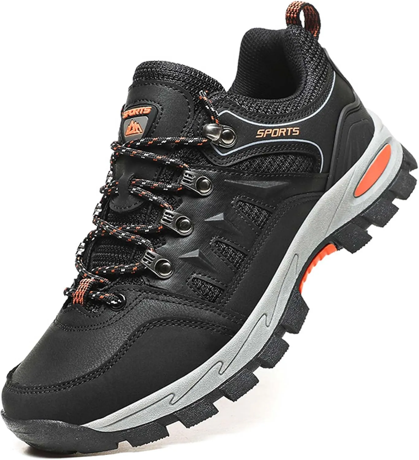 Men's Women's Waterproof Hiking Shoes Non-Slip Breathable Climbing Shoes Outdoor Sports Shoes Comfortable Lightweight Travel Camping Walking Shoes