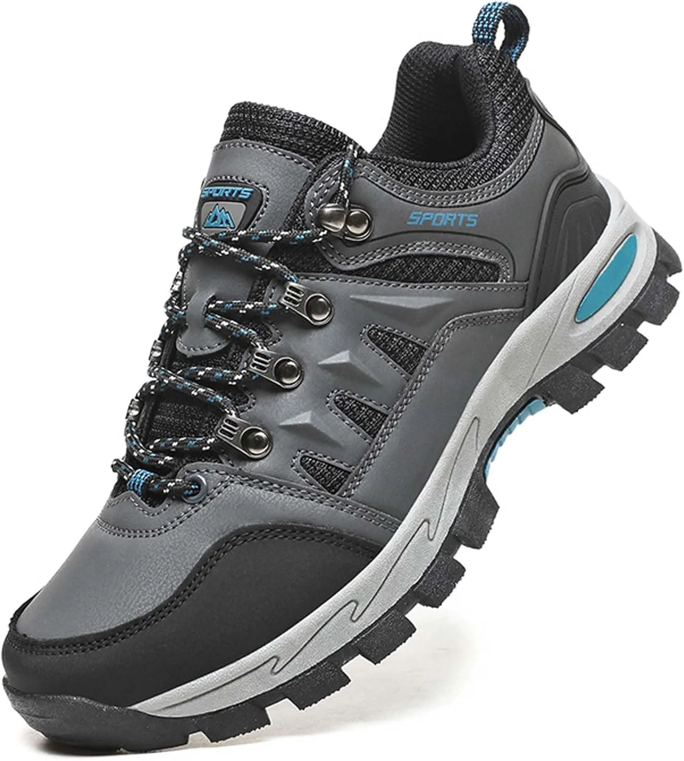 Men's Women's Waterproof Hiking Shoes Non-Slip Breathable Climbing Shoes Outdoor Sports Shoes Comfortable Lightweight Travel Camping Walking Shoes