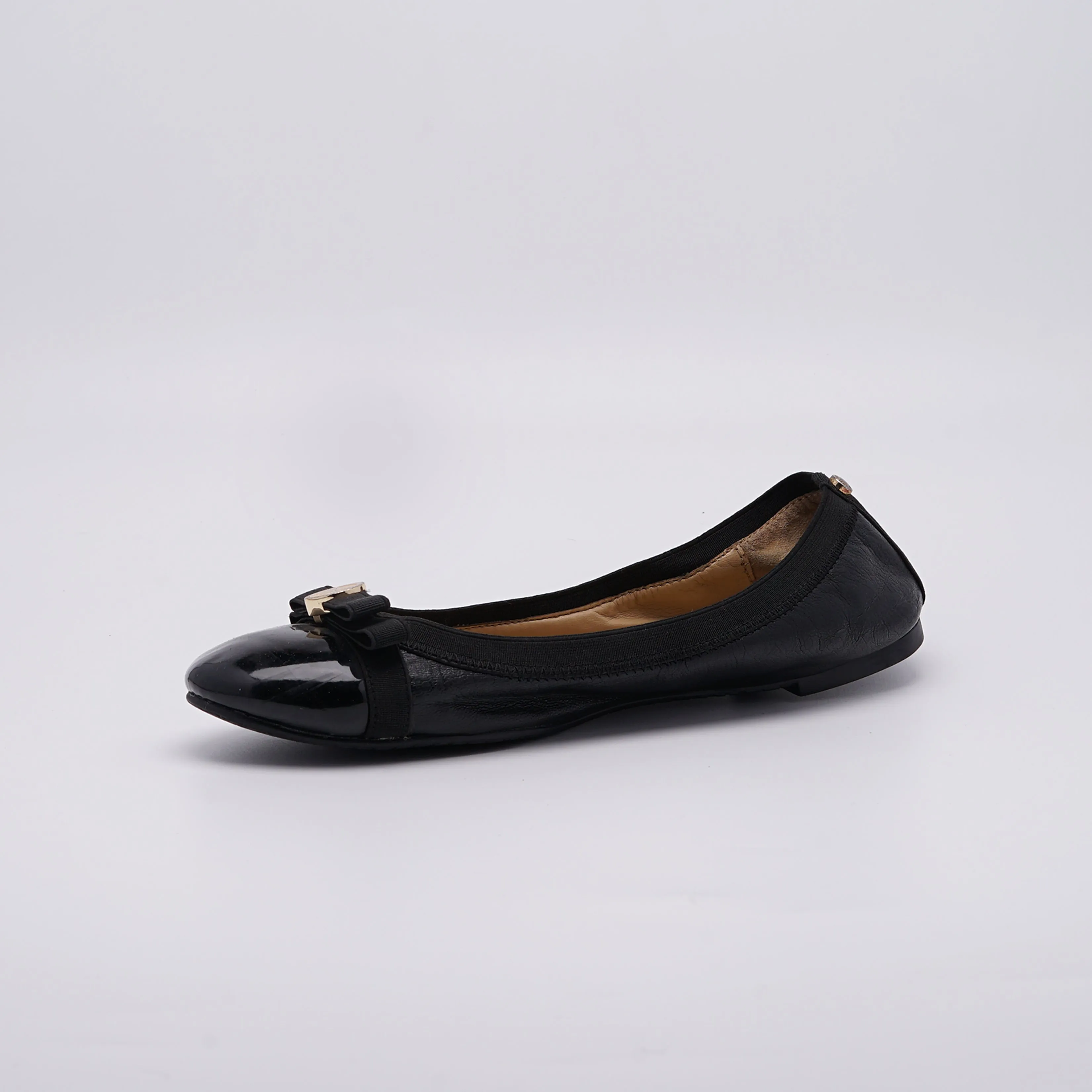 Michael Kors Women's Dixie Black Leather Pumps