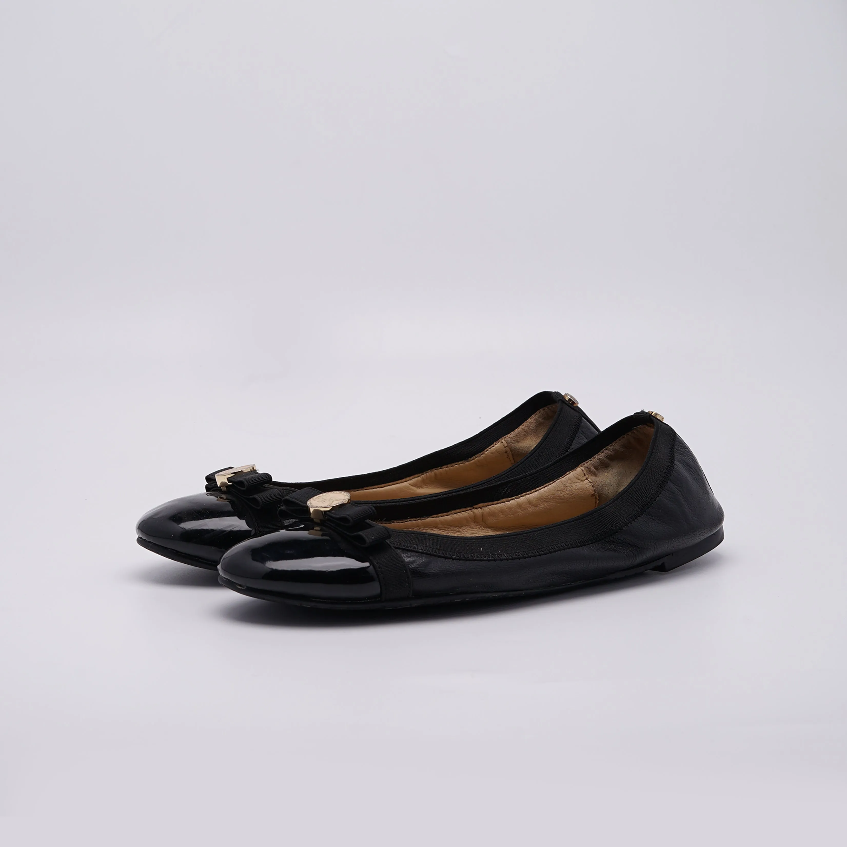 Michael Kors Women's Dixie Black Leather Pumps