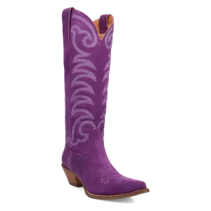 Movin' On Purple Suede Leather Boot (DS)