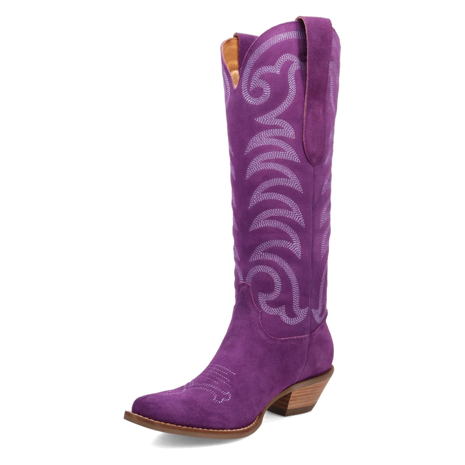 Movin' On Purple Suede Leather Boot (DS)