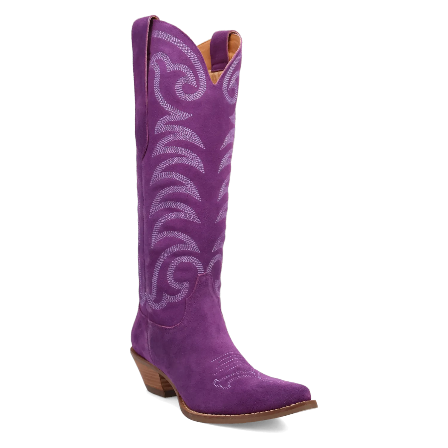 Movin' On Purple Suede Leather Boot (DS)