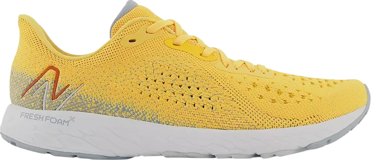 New Balance Fresh Foam Tempo v2 'Apricot' sneakers, yellow