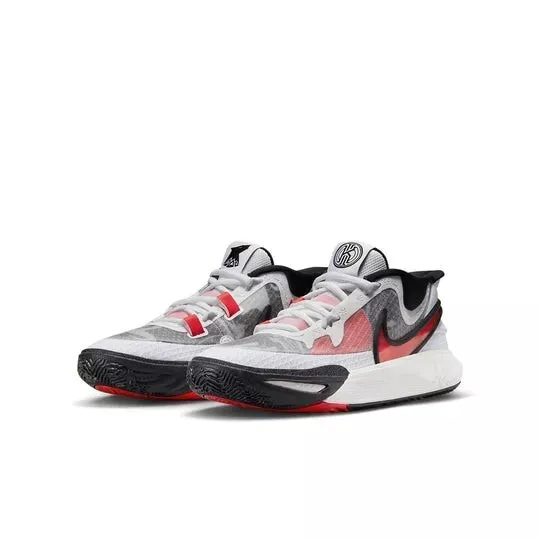 NIKE KYRIE 8 Toddler White/University Red-Black - Kids 9c